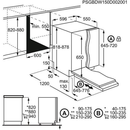 Посудомоечная машина ELECTROLUX KESC7300L