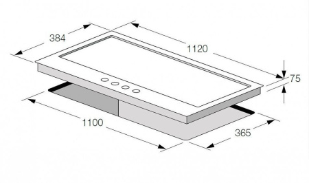 Варочная панель FULGOR CPH 1124 G WK X