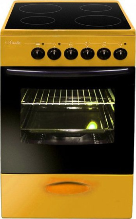 Электрическая плита ЛЫСЬВА 402 МС желтый