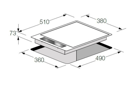 Варочная панель FULGOR CPH 402 GTC X