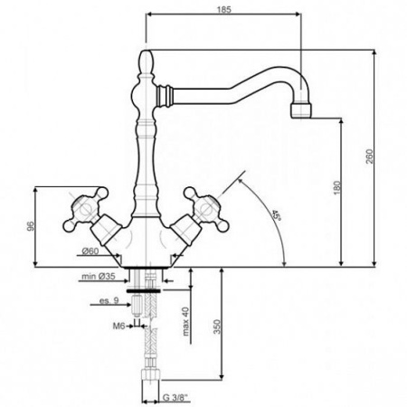 Смеситель SMEG mir8cr