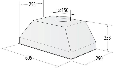 Вытяжка GORENJE BHI626E6B