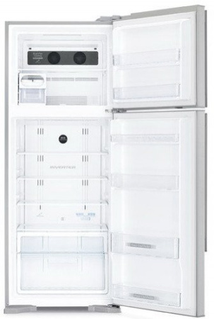 Холодильник HITACHI R-VG542 PU3 GPW белое стекло