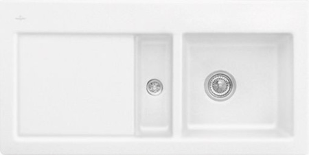 Кухонная мойка Villeroy&Boch Subway 60 677001KG Snow White