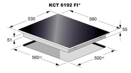 Варочная поверхность KAISER KCT 6192 FI RotEm