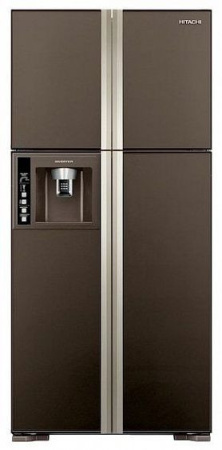 Холодильник  HITACHI r-w662 pu3 gbw темно-коричневый
