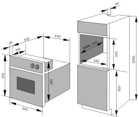 Духовой шкаф KAISER eh 6966 n