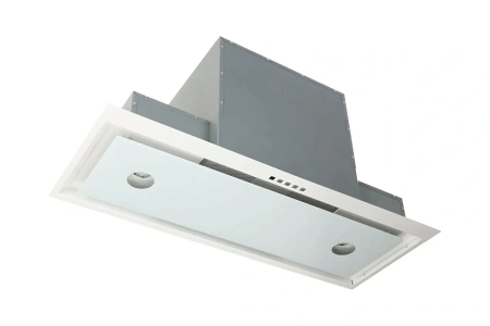 Вытяжка AKPO WK-10 Neva glass 80 белое стекло/нержавеющая сталь