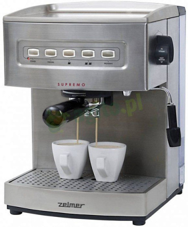 Кофемашина ZELMER 13z013 серебристый