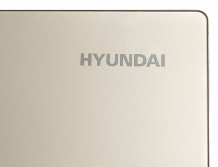 Холодильник HYUNDAI CS5073FV шампань стекло