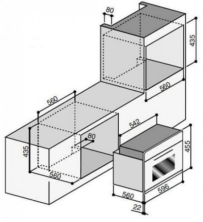 Встраиваемая микроволновая печь ILVE 645LTKCW