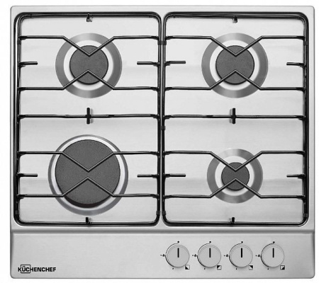 Встраиваемая газовая варочная панель Kuchenchef KHG610X
