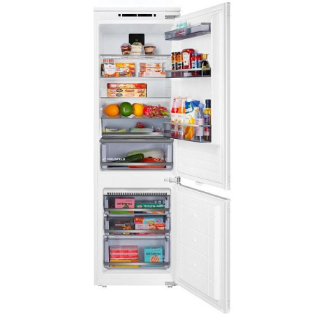 Холодильник MAUNFELD MBF177NFFWGR Inverter