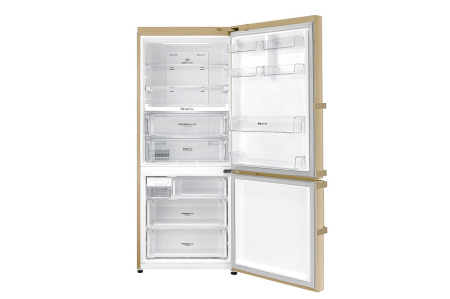 Холодильник LG GB-B548GVQZE бежевый