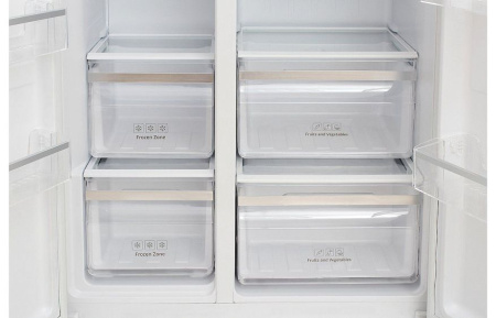 Холодильник LERAN SBS 505 WG