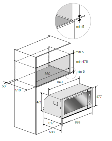 Духовой шкаф FULGOR QO 9009 PT X
