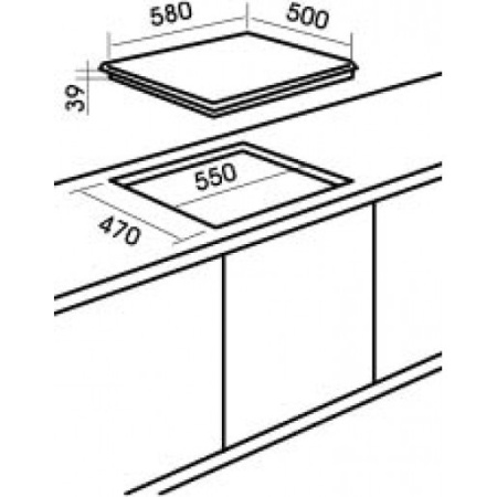 Варочная панель MBS PG-606 BL