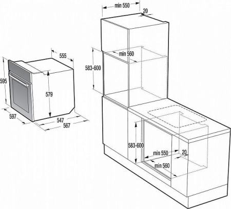 Духовой шкаф GORENJE BO747A21XG