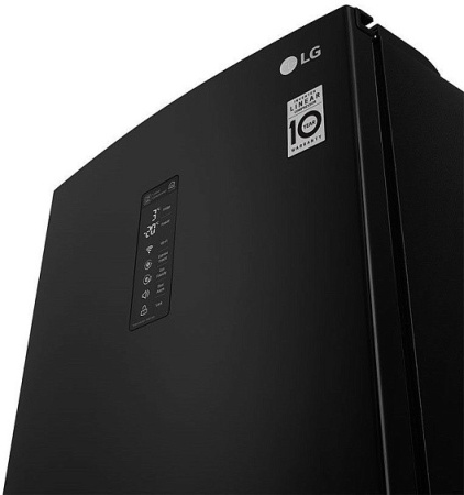 Холодильник LG GB-B59WBMZS черный