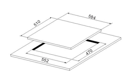 Газовая поверхность MAUNFELD ghg604a-m3cw