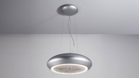 Островная вытяжка Sirius SILT26 DERUTA silver