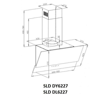 Вытяжка SCHAUB LORENZ SLD DL6227