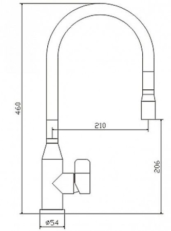 Смеситель Seaman Eco Venice SSN-1096P
