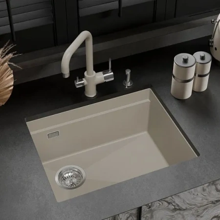 Кухонная мойка RIVELATO LINO 554-L topazio