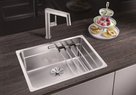 Кухонная мойка BLANCO ETAGON 500 - IF 521840 нерж.сталь