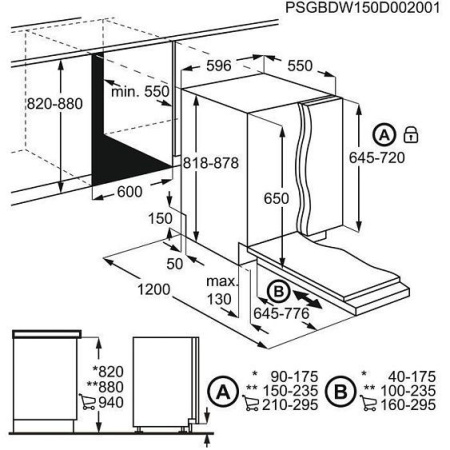 Встраиваемая посудомоечная машина ZANUSSI ZDLN2621