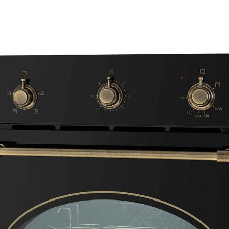 Духовой шкаф MAUNFELD EOGC604RBG.MT Slim
