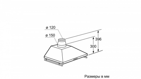 Вытяжка BOSCH DWW063462