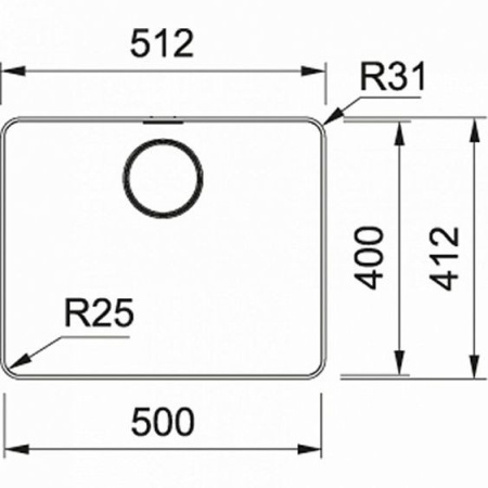 Кухонная мойка FRANKE MYX 210-50