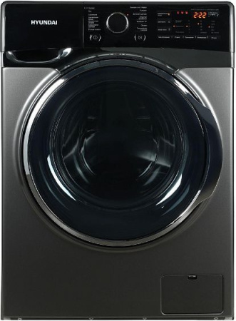 Стиральная машина HYUNDAI WFE8408 Dark Gray