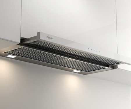 Вытяжка PANDO IES/90 INOX TOUCH NEGRO V.850 SEC