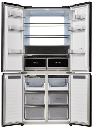 Холодильник MAUNFELD MFF190NFDBG Matt Inverter