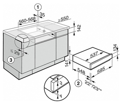Вакуумный упаковщик Miele EVS 6214