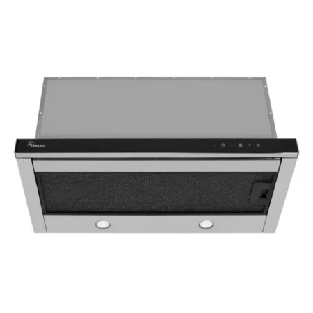 Вытяжка AKPO WK-7 Light Touch Glass Twin 60 черное стекло/нержавеющая сталь