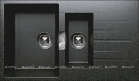 Кухонная мойка TOLERO TL-860-911 черный
