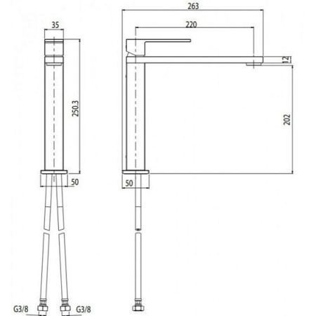 Смеситель M&Z Lauren 1 LRN10601 хром