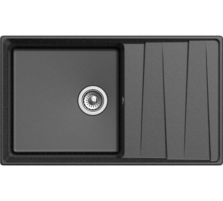 Кухонная мойка GRANFEST GF-LV-860L черный