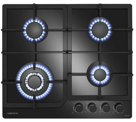 Варочная поверхность MEFERI MGH604BK GLASS COMFORT