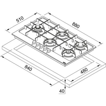 Вытяжка FRANKE FMA 2.0 607 BK