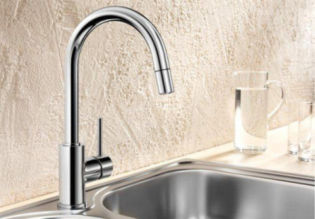 Смеситель для мойки BLANCO MIDA-S 521454 хром