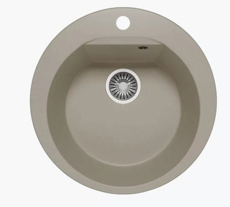 Кухонная мойка POLYGRAN Atol-520 №14 серый