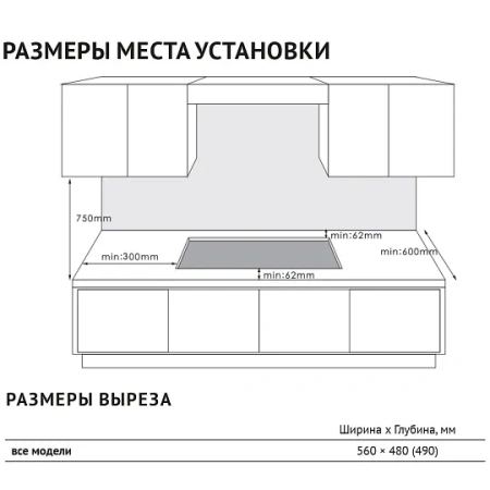 Варочная поверхность KORTING HGG 6301 CGr