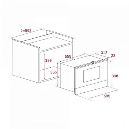 Микроволновая печь TEKA ML 822 BIS L white
