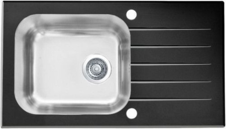 Кухонная мойка ALVEUS Vitro 20 RAL9005-90 черная 1114558