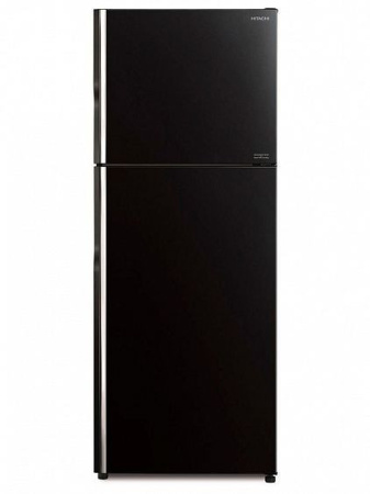 Холодильник HITACHI R-V 472 PU8 BBK чёрный бриллиант