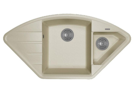 Кухонная мойка FLORTEK Крокус 980 грей (23.040.E0980.305)